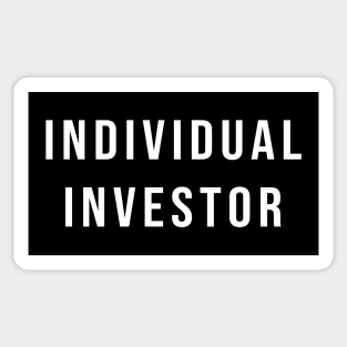 Individual Investor Motivation for Investment Success Sticker